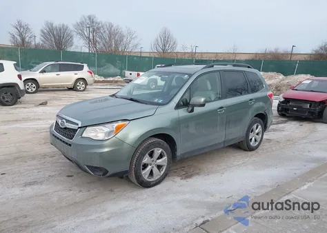 2016 Subaru Forester 2.5I Premium from USA, damaged, VIN JF2SJADCXGH473028